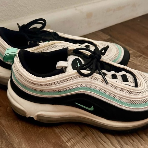 Nike Air Max 97 in Black and Teal - Picture 4 of 4